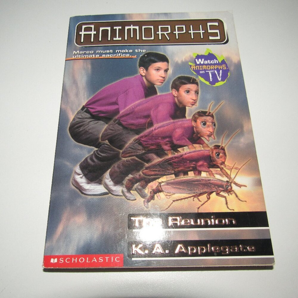 Vintage Animorphs #30 “The Reunion” by K.A. Applegate – 1999 Scholastic Paperbac